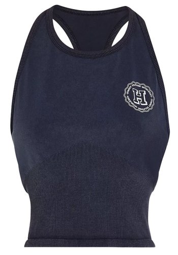 Tommy hilfiger Varsity Slim Seamless Tank Top - desert sky