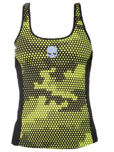 Hydrogen Tech Camo Tank Top - camo fluo yellow/black