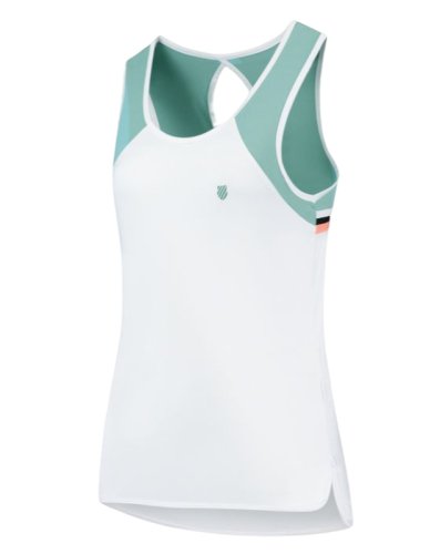 K-swiss Tac Hypercourt Advantage Tank 3 - white/nile blue