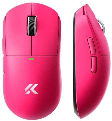 Mchose A5 Ultra V3 Wireless Mouse | 2.4GHz, BT | 500 mAh | Berry Red