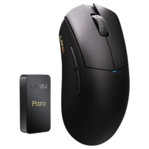 Lamzu PARO AURORA Wireless Optical Gaming Mouse | 30000 DPI | 8K Compatible | Black