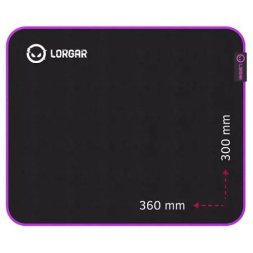 Lorgar Main 313 mouse pad | 360x300x3mm