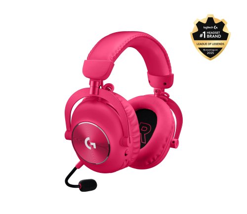 Logitech HEADSET G PRO X 2 GAMING/PINK 981-001275