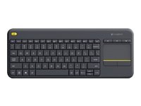 Logitech LOGI K400 Plus Touch Keyboard black (US)