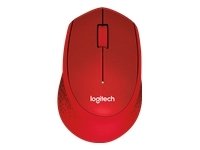 Logitech MOUSE USB OPTICAL WRL M330/SILENT RED 910-004911