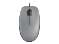Logitech MOUSE USB OPTICAL M110 SILENT/MID GRAY 910-006760