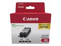 Canon PGI-570XL Ink Cartridge BK TWIN