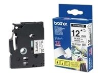 Brother TZEFX231 Flex bk/white 12mm 8m
