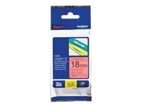 Brother TZE441 tape black/red 18mm 8m