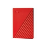 Western digital WD My Passport 2TB portable HDD Red