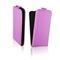 Nokia 520 Lumia Leather Flip Case Cover Purple maks