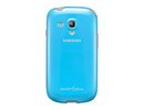 Samsung i8190 Galaxy S3 III mini light blue EFC-1M7BLEGSTD protective cover back case maks