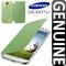 Samsung Galaxy i9500/i9505 S4 IV Flip Case Book Cover EF-FI950BGEGWW Yellow green maks 