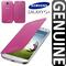 Samsung Galaxy i9500/i9505 S4 IV Flip case book cover EF-FI950BPEGWW pink maks