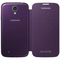 Samsung Galaxy i9500/i9505 S4 IV Flip Case Book Cover EF-FI950BVEGWW sirius purple maks
