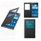Samsung N9005 Galaxy Note 3 III Original S-View Cover Case Black EF-CN900BBEGWW Black maks