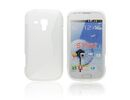 Samsung Galaxy Trend/Duos/Plus S7560/S7562/S7580 Silicone Soft Back Case Bumper Clear White maks