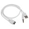 Samsung Galaxy Note N9005/S5 G900 3.5mm Micro USB Car Stereo Aux Audio Cable Black White