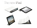 Apple iPad 2/3/4 Smart Cover Slim Magnetic Case Wake/Sleep Stand white
