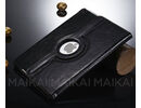 Apple iPad 5 Air Premium Leather Vintage Rotating Smart Case Cover Stand Black maks