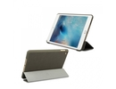 iPad Mini 4 Smart Fold Ādas Macciņ&scaron; (Tum&scaron;i Pelēks)