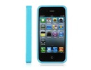 Apple iPhone 4/4S blue soft silicone gel skin case cover maks vāciņš