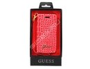 Apple iPhone 5/5S Original Guess Luxury Croco Leather Wallet Book Case Cover Red maks