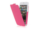 Apple iPhone 5/5S Slant Grid Design Leather Flip Case Cover Pink maks