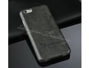 Apple iPhone 6 Luxury Leather Flip Case Cover Black Grey ādas maks