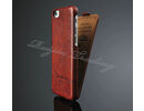 Apple iPhone 6 Luxury Leather Flip Case Cover Brown ādas maks 