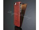 Apple iPhone 6 Luxury Leather Flip Case Cover Brown ādas maks