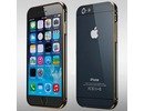 Apple iPhone 6 4.7 Black Gold Metal De Luxe Hard Frame Ultra Thin Case Cover Bumper maks