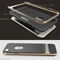 Apple iPhone 6 4.7 Rock Gold Hard Soft Rubber Bumper Shockproof Back Case Case Cover maks