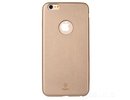 Apple iPhone 6/6S 4.7 Gold Leather 1mm Ultra Thin Slim Back Case Cover maks