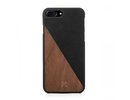 Apple Woodcessories EcoSplit Wooden+Leather iPhone 7+ / 8+ Walnut/black eco249