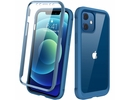 iPhone 12 Mini Silikona maciņ&scaron; Miracase (Tum&scaron;i zils)