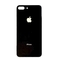iPhone 8 Plus Aizmugurējais stikla panelis (Melns)