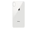 iPhone Xs Max Aizmugurējais stikla panelis (Balts)
