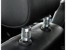 Auto sēdekļu galvas balstu atsperes Car Seat Headrest Springs Chrome Look Headrest Shocks
