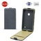 LG H340N Telone Shine Pocket Slim Flip Case Leon telefona maks vertikāli atverams Pelēks Flip Case Cover Grey Black