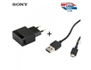 Sony EP880 Oriģināls - Universāls USB Ligzdas Lādētājs 1500mAh + EC801 Micro USb Kabelis (M-S Blister)