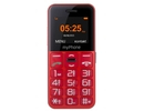Myphone Mobilie telefoni MyPhone Halo Easy Red