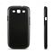 Samsung i9300 Galaxy S3 III silicone back case cover maks vāciņš black