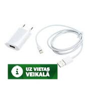 Apple iPhone 5 iPod Touch 5 Nano 7 iPad 4 Retina Mini charger 220v uzlādes ierīce lādētājs+adapter