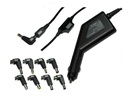 Car charger universal Acer/Asus/Compaq/HP/Fujitsu/Sony/Dell/IBM/Gateway/Gauja/Toshiba/Ordi/MSI autolādētājs