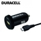Duracell Universāls 2.4A Vienas USB Ligzdas Auto 12V-24V DC 5V Lādētājs + Micro USB kabelis 1m Telefonam / Plan&scaron;etdatoram Melns
