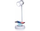 Wireless chargers Grundig LED desk lamp 3:1 13*13*35cm include wireless charger 15W and built-in Bluetooth speaker