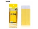 Remax IceCream 10000mAh внешний аккумулятор с 2x USB 5V 1A Портами Dzeltena (EU Blister)