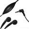 Headphones Alcatel Stereo Headset  3.5&quot; black, bulk