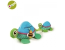 Oops Turtle Daudzfunkcionālā attīsto&scaron;a rotaļlieta bērniem no 3m+ ar vibrāciju / pīkstinātāju un elementu zobiņiem Krāsaina 11006.00